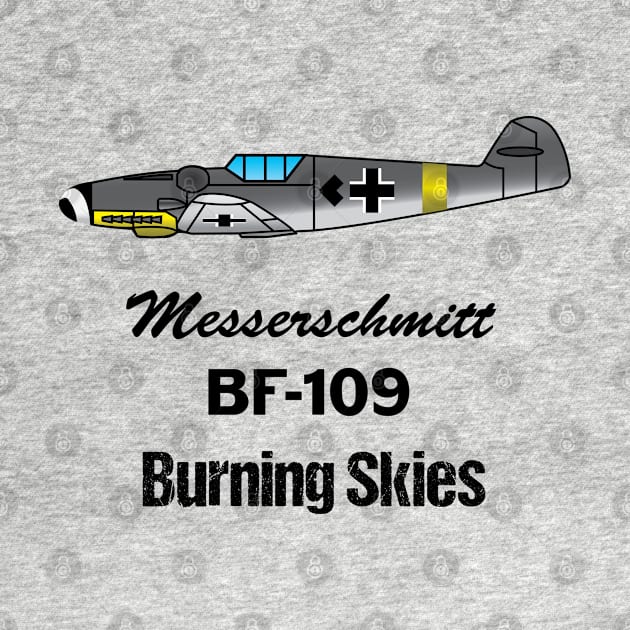 Bf-109G T-shirt by d2hills21